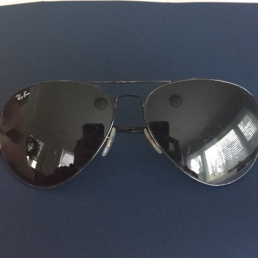 All black Ray Ban’s